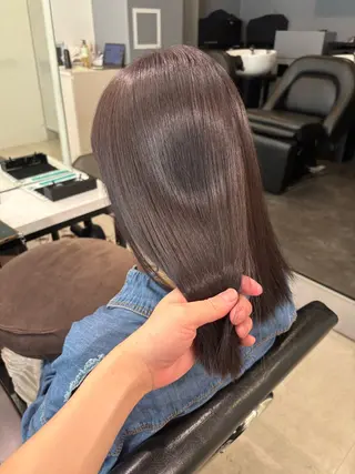 ミディアム カラー ハイライト/ショート /ボブ/RYOHEIのヘアスタイル