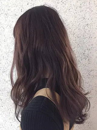 ロング カラー パーマ ヘアアレンジ ✨ハイクオリティ✨ 山本香也のヘアスタイル