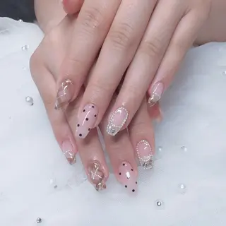 ネイル 🐝TOMO🎀ིྀ 【パラジェル取扱店】のネイルデザイン