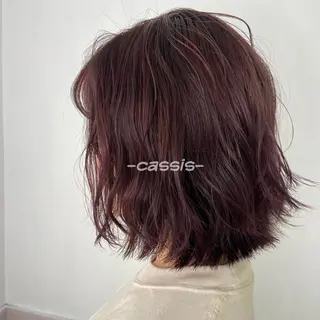 ミディアム カラー パーマ ヘアアレンジ メンズ キッズ ネイル マツエク・マツパ 横浜Bob美容師🤎 ERINAのヘアスタイル