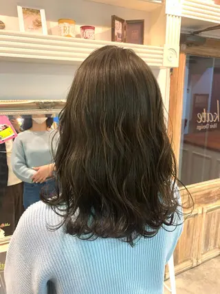 セミロング 大宮/山口 竣也のヘアスタイル