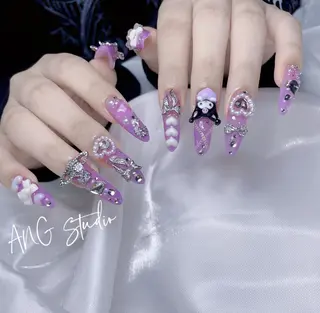 ネイル ANG アクリル スカルプ専門🌸のネイルデザイン