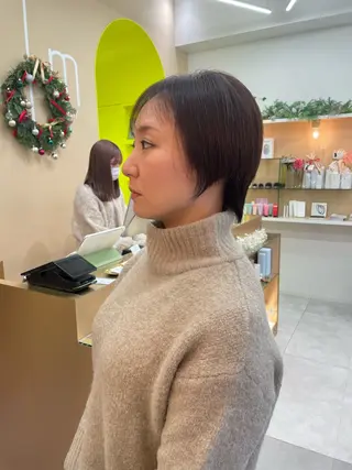 ショート カラー パーマ ヘアアレンジ 8HAIR / MAYUのヘアスタイル