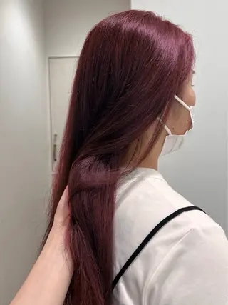 ロング カラー 透明感/ベージュ /kazui🐈のヘアスタイル