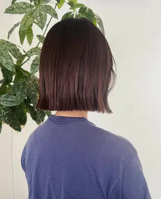 ミディアム カラー 林 妃和のヘアスタイル