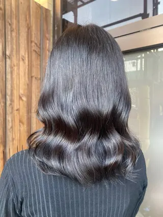 ミディアム ❄️艶カラー/レイヤ ー/ボブ/mao❄️のヘアスタイル