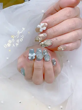 ネイル ラベンダーネイルサロン所属・日暮里♡研修生 チクさん（一同）のネイルデザイン