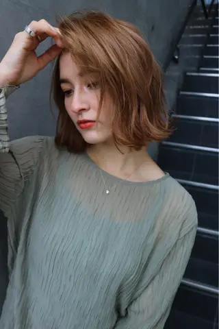 ミディアム ヘアアレンジ Rely 美空のヘアスタイル