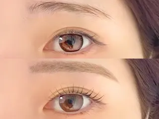 マツエク・マツパ KATE stage LASHケイトステージラッシュ 四日市店所属・U. Yuraraの眉毛・アイブロウイメージ