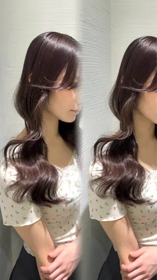 ロング COA所属・なつみ COA GINZAのヘアスタイル