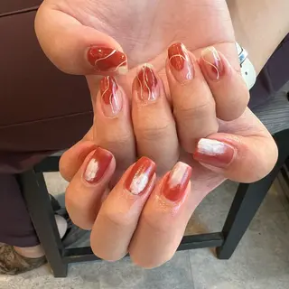 ネイル nail room clear. パラジェル所属・sode shioriのネイルデザイン