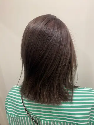 ミディアム カラー 🍑 モモカ🍑のヘアスタイル