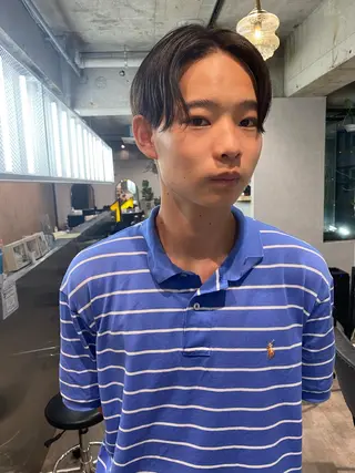 ミディアム パーマ メンズ XENA表参道 MIKUのヘアスタイル