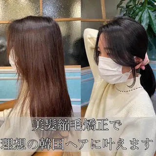 セミロング 山本翔一郎 韓国顔周りレイヤーのヘアスタイル