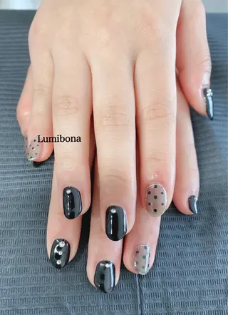 ネイル Lumibona ピールオフ専門店のネイルデザイン