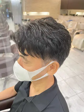 ショート メンズ ❄️メンズカット 落合諒❄️のヘアスタイル