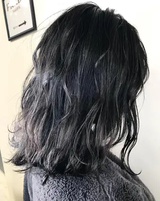 ミディアム カラー Lien 深井店のヘアスタイル