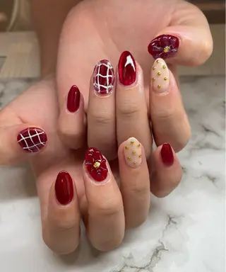 ネイル ノミ ナミのネイルデザイン