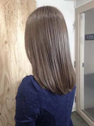 ミディアム カラー 💎髪質改善💎 デザイナーshinのヘアスタイル