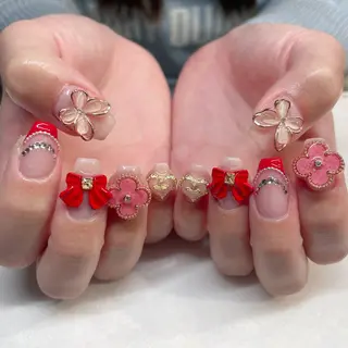 ネイル 💎🐰 saki. m 🐰💎のネイルデザイン