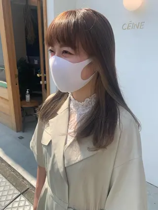 ミディアム カラー 中目黒🌼 🌼ハナのヘアスタイル