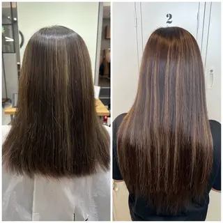 ロング カラー いろあそび所属・12月限定🉐カット モデル募集🉐のヘアスタイル