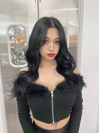 ロング メンズフェード特化 愛のヘアスタイル