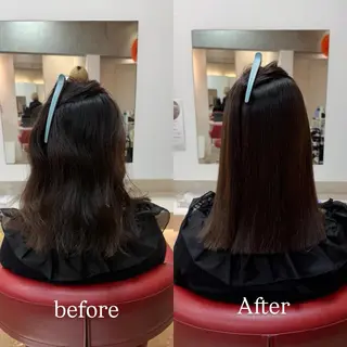 セミロング 青木 健志郎のヘアスタイル