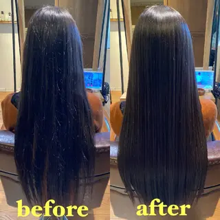 ロング カラー 辻花 さおりのヘアスタイル