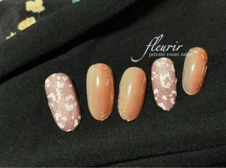 ネイル フルリール 【プライベートサロンのネイルデザイン