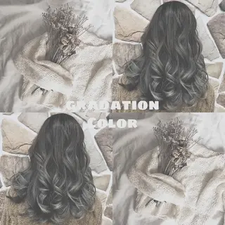 ミディアム カラー エリアNo.1カラー ⭐️hikaru⭐️のヘアスタイル