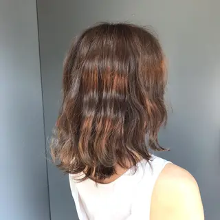 ミディアム カラー cfr professional artist salon所属・佐野 智史のヘアスタイル