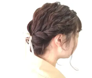 ヘアアレンジ 佐藤 美咲のヘアスタイル