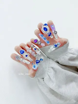 ネイル NAIL and EYELASH ALPHA.所属・ALPHA. 姫繇のネイルデザイン