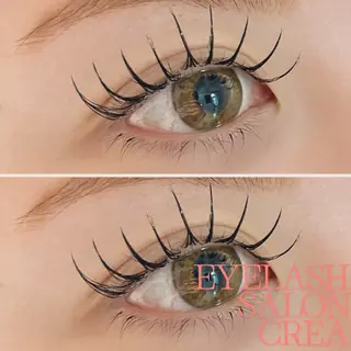マツエク・マツパ eyelashsalon CREA所属・eyelash CREAのマツエク・マツパデザイン