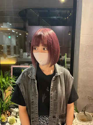 カラー 艶感透明感カラー🤍 hinaのヘアスタイル