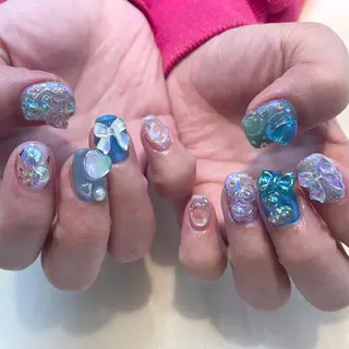 ネイル 新井 ひなののネイルデザイン