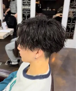 パーマ メンズ 🪮メンズパーマ🪮 池田雅侑のヘアスタイル