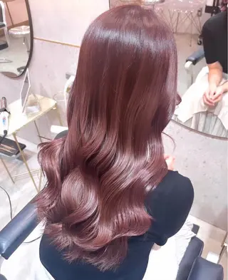 ロング 韓国トレンド💓 阿部あんじゅのヘアスタイル