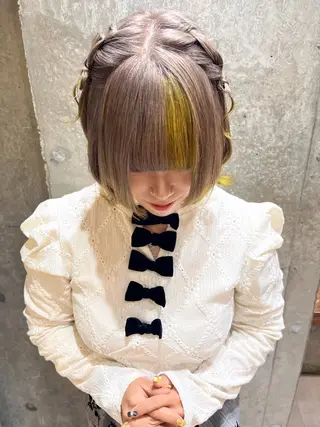 ミディアム mizo /ケアカラー/登戸のヘアスタイル