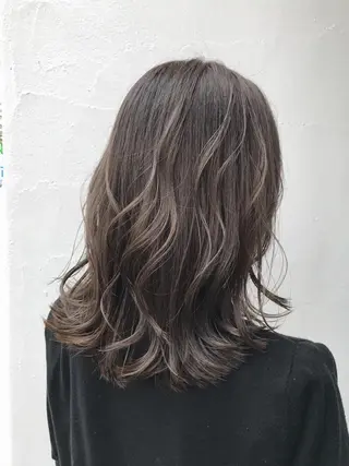 ミディアム カラー メンズカット特化柏駅 徒歩3分LOUのヘアスタイル