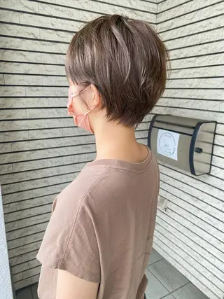 ショート カラー ショート、ボブ シマダマサトのヘアスタイル