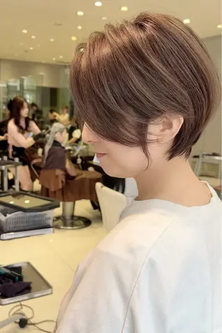 ショート カラー ✂️ｼｮｰﾄの匠✂️ 國井慎平のヘアスタイル