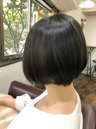 ショート カラー レイヤー×髪質改善✨ 渋谷/佐藤侑哉のヘアスタイル