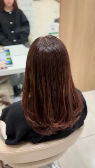 セミロング カラー ☀️原口 陽太☀️のヘアスタイル
