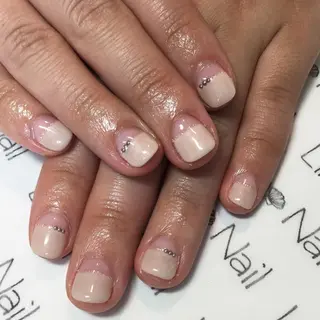 ショート ミディアム セミロング ネイル マツエク・マツパ Lino Nail(リノネイル)所属・Lino Nail sekitomiのネイルデザイン