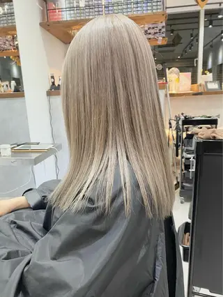 ロング カラー ブリーチ指名 NO1🌈SAKIのヘアスタイル