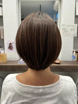 ショート カラー オオミネ タクミのヘアスタイル