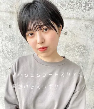 ショート cachecache所属・及川 光のヘアスタイル