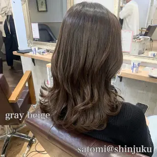 ミディアム カラー パーマ ヘアアレンジ メンズ ワット 原宿のヘアスタイル